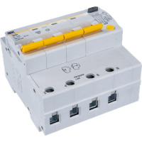 Дифавтомат АД-14 4п, C, 16А, 30мА IEK MAD10-4-016-C-030