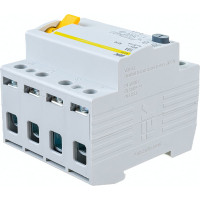 Выключатель дифференциального тока IEK 4п 16A 30mA тип AC ВД1-63 ИЭК MDV10-4-016-030