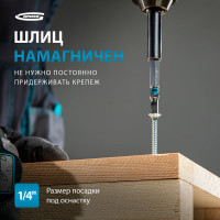 Набор бит (сталь S2; SL 5х50 мм; 2 шт.) GROSS 11376