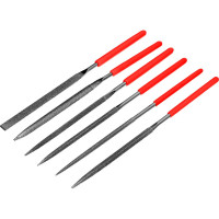 Набор алмазных надфилей 140х70х3, 6 шт MATRIX MASTER 15834