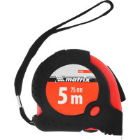 Рулетка 5 м х 25 мм Status magnet fixation MATRIX 31029
