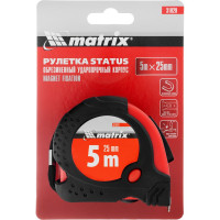 Рулетка 5 м х 25 мм Status magnet fixation MATRIX 31029