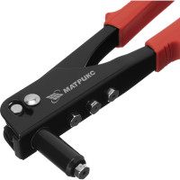 Заклепочник 225 мм MATRIX заклепки 2,4-3,2-4,0-4,8 мм// 40515