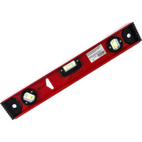 Усиленный алюминиевый уровень 400 мм MATRIX Рельс 34004