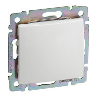 Переключатель Legrand одноклавишный Legrand Valena 10А 250В схема 6 безвинтовые зажимы белый 694262