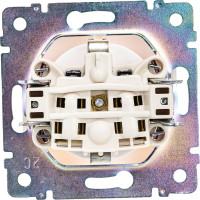 Розетка Legrand с заземлением Legrand Valena со шторками 16А 250В винтовые зажимы белый 774421