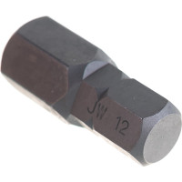 Бита шестигранная (10 мм; 12 мм; 30 мм) Jonnesway D130H120