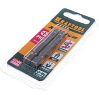 Биты "EXPERT" (E 1/4"; PH 3; 50 мм; 2 шт.) KRAFTOOL 26121-3-50-2