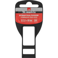 Отвертка SL3,0х80 мм MATRIX Fusion Anti slip 11406