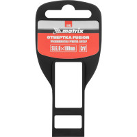 Отвертка SL6,0х100 мм MATRIX Fusion Anti slip 11423