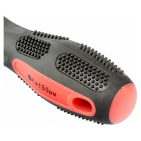 Отвертка MATRIX Anti-Slip, SL6,0x150 мм, CrV, двухкомп. рукоятка// 12222