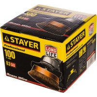 Щетка чашечная MASTER (100 мм; М14) для УШМ STAYER 35125-100_z01