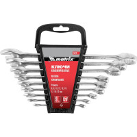 Набор комбинированных ключей 6 - 22 мм MATRIX 15410