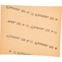 Шлифлист универсальный 5 шт. (230х280 мм; Р120) STAYER 3543-120_z01