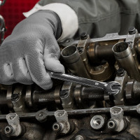 Набор рожковых ключей 12 шт. MATRIX Master CrV, Elliptical, зерк. хромирование 15242