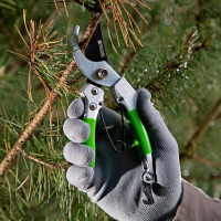 Секатор 180 мм пружина возвратная, обрезиненные ручки PALISAD 60503