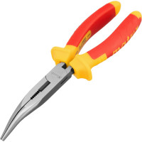 Изогнутые длинногубцы 200 мм, двухкомпонентные рукоятки MATRIX PROFESSIONAL Insulated 17474