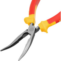 Изогнутые длинногубцы 200 мм, двухкомпонентные рукоятки MATRIX PROFESSIONAL Insulated 17474