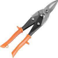 Ножницы по металлу SPARTA 250 мм, пряморежущие, обливные ручки 783155