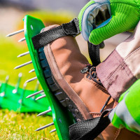 Аэратор ножной для газона MATRIX сандалии 64498