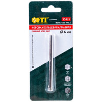 Коронка алмазная кольцевая для керамогранита (6 мм) FIT IT 35493