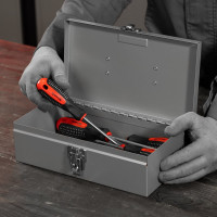 Ящик для инструмента металлический (284х160х78 мм) MATRIX 906055