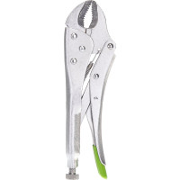 Зажим с фиксатором Дело Техники 220 мм с полукруглым захватом 430250