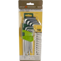 Набор ключей Дело Техники шестигранных с шаром 10шт. 562101