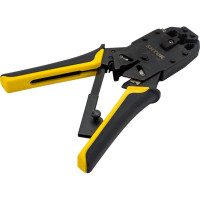 Универсальный кримпер для телефонных и компьютерных разъемов SHTOK КР-468У 27102