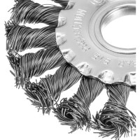 Щетка дисковая (100 мм; 22.2 мм) для УШМ Matrix 74630