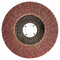 Круг лепестковый торцевой (125х22.2 мм; P24) для УШМ Matrix 74041