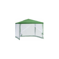 Шатер Green glade 3x3x2,5м, дождь-солнце, моск.сетка, зеленый 1036
