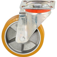 Колесо с вращающейся опорой и пластиной крепления (100 мм; 250 кг) Tellure rota 657602
