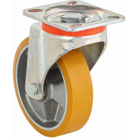Колесо с вращающейся опорой и пластиной крепления (100 мм; 250 кг) Tellure rota 657602