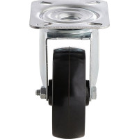 Колесо с вращающейся опорой и пластиной крепления (80 мм; 150 кг) Tellure rota 677201