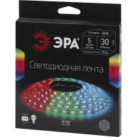 Светодиодная лента LS5050-30LED-IP65-RGB ЭРА 613856 C0043044