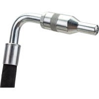 Маслораздаточный пистолет с электронным счетчиком литров и с мягким наконечником LUBEWORKS 1781502