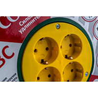 Силовой удлинитель ТМ Союз 4 гнезда, заземление 30м 481S-3403