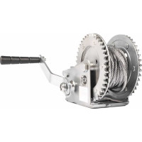 Ручная барабанная лебедка TOR ЛН-1200 (LHW) г/п 0,5 т, длина троса 10 м 113052