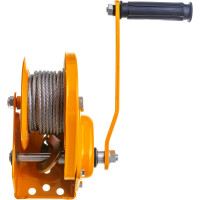 Ручная барабанная лебедка TOR ЛБ-1200 (BHW) г/п 0,5 т, длина троса 10 м 113054