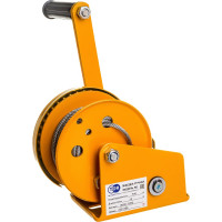 Ручная барабанная лебедка TOR ЛБ-1200 (BHW) г/п 0,5 т, длина троса 10 м 113054