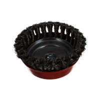 Щетка чашеобразная витая (125 мм; M14) АТАКА 22223