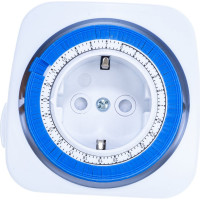 Механический розеточный таймер, 24-часовая программа, 230/3500Вт Camelion BND-50/G5A 7783