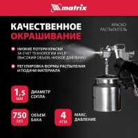 Набор пневмоинструмента MATRIX 57302