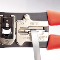 Пресс-клещи для RJ разъемов КВТ JT-01A 55929