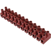 Клеммник 12р, 150°С, 450V, 32A, 4кв.мм. DKC 43312FV