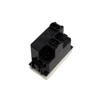 Выключатель, белый, 1 модуль DKC BRAVA 76001B