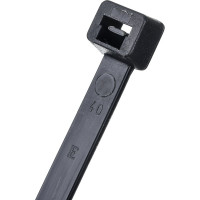 Хомут DKC 7.6x450 черный, нейлон, 100 шт. 25329SR