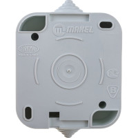 Розетка с крышкой, белая Makel 18304