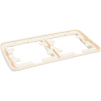 Двойная рамка, кремовая Makel Mimoza 32012